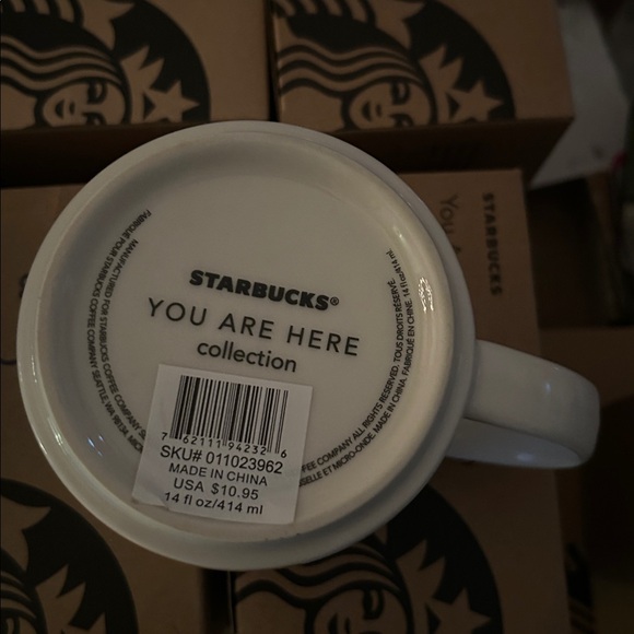 Starbucks Pittsburgh “You Are Here” Mug - Yellow and Gray - Picture 5 of 5